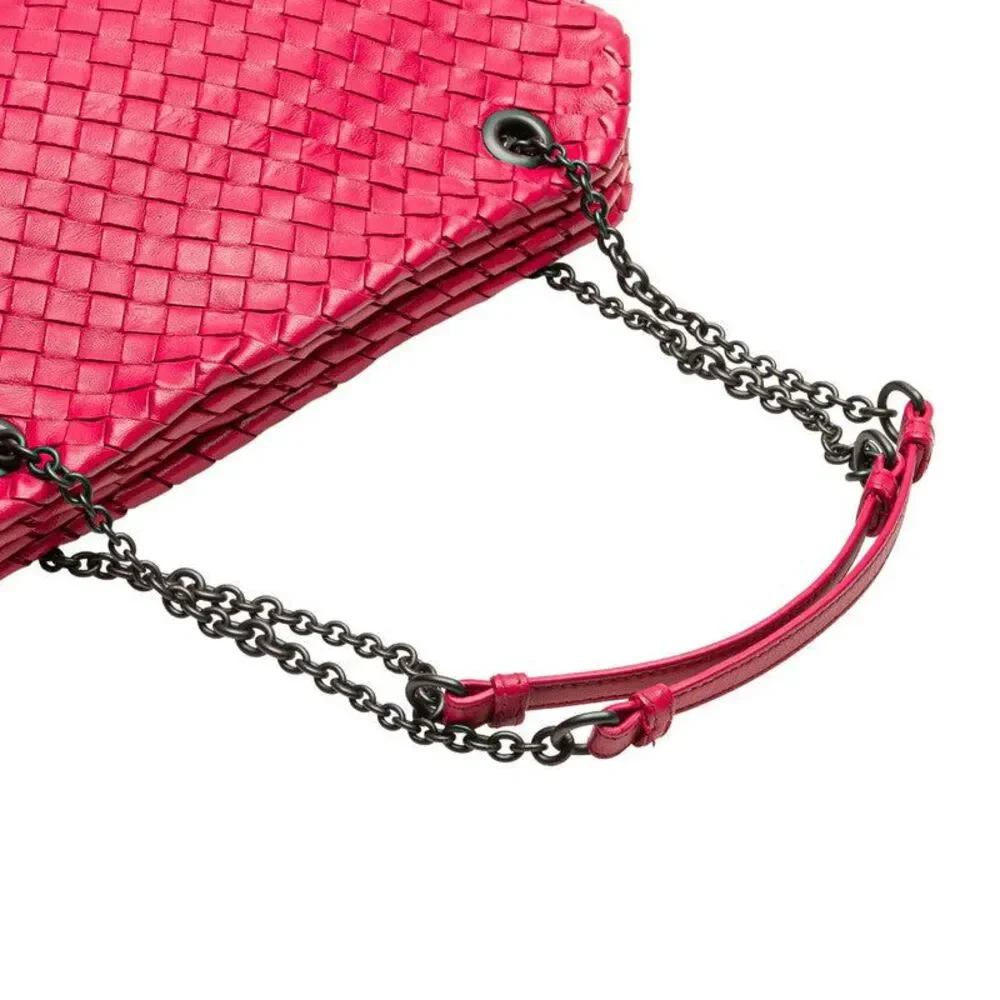 Bottega Veneta Intrecciato Chain Shoulder Bag